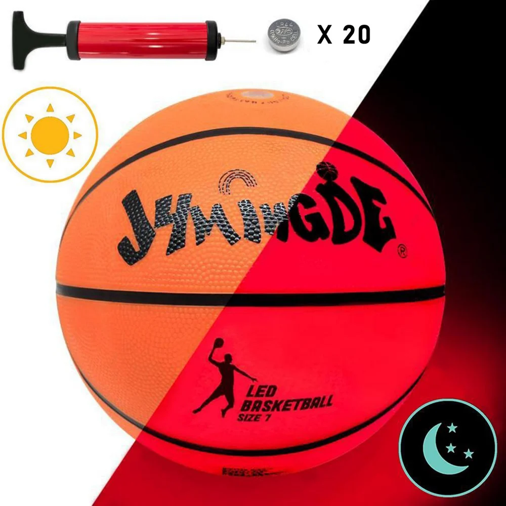 

Outdoor Luminous Basketball Luminous LED Basketball Wear-resistant Luminous Outdoor Sports Basketball