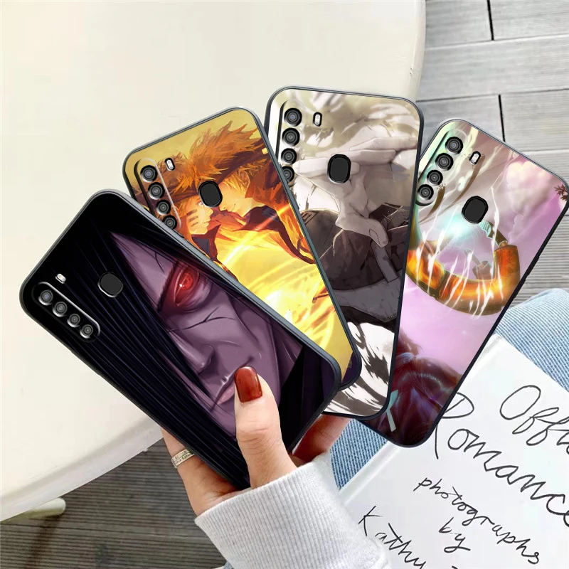 

Japan NARUTO Anime Phone Case For Samsung Galaxy S8 S8 PLus S9 S9 Plus S10 S10E S10 Lite 5G Plus Liquid Silicon Back Soft