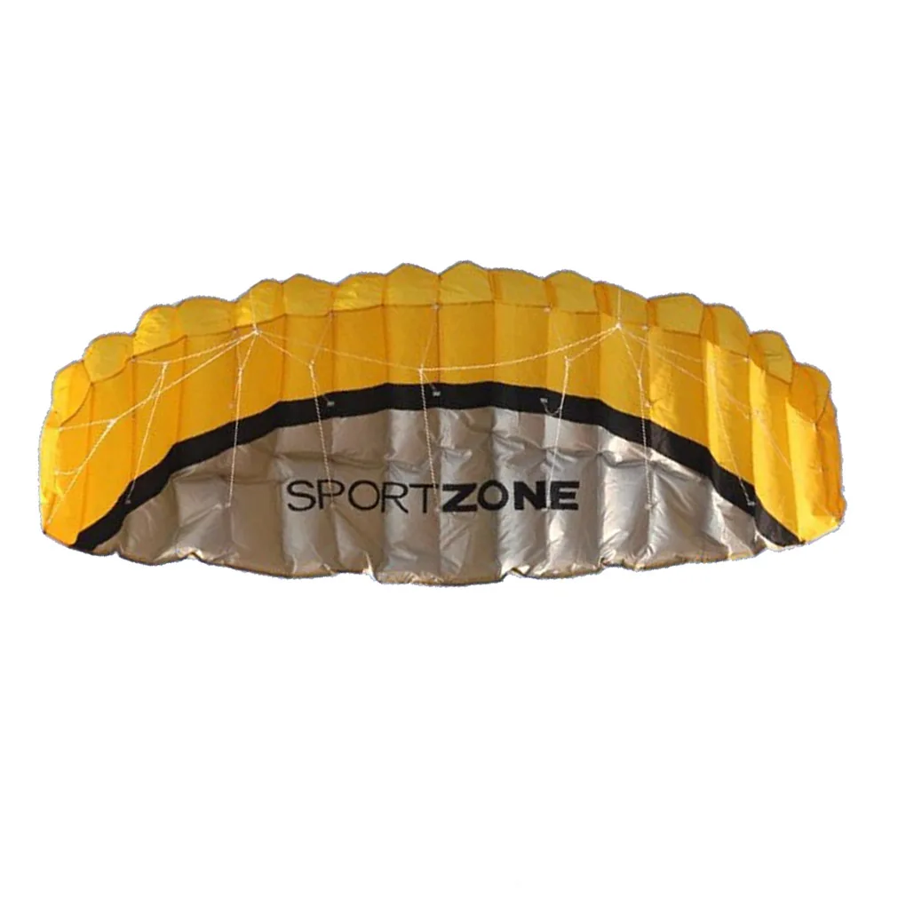 

2.5m Dual Line Parachute Sports Beach Kite Soft Parachute Stunt Kite Outdoor Fun Sports Beach Park Toys