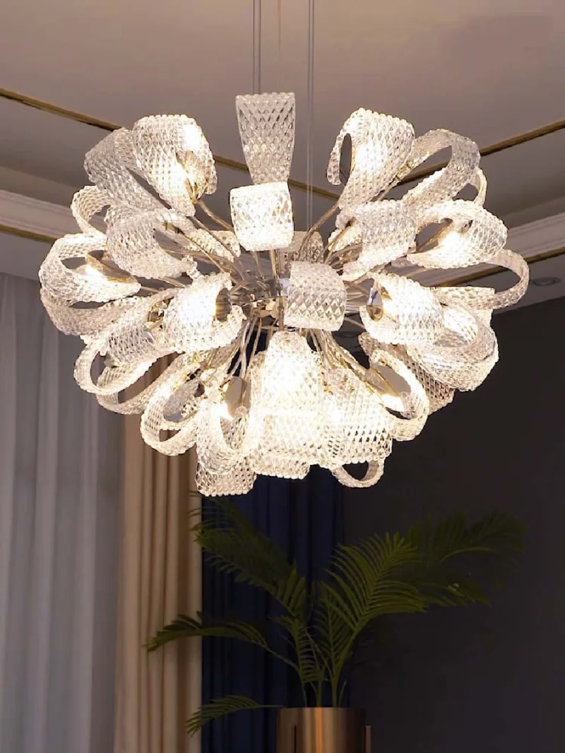 

Pendant lights LED pendant lamp Luxury Design Crystal Glass Modern Luxury Living Room Bedroom Dining Room Long Light