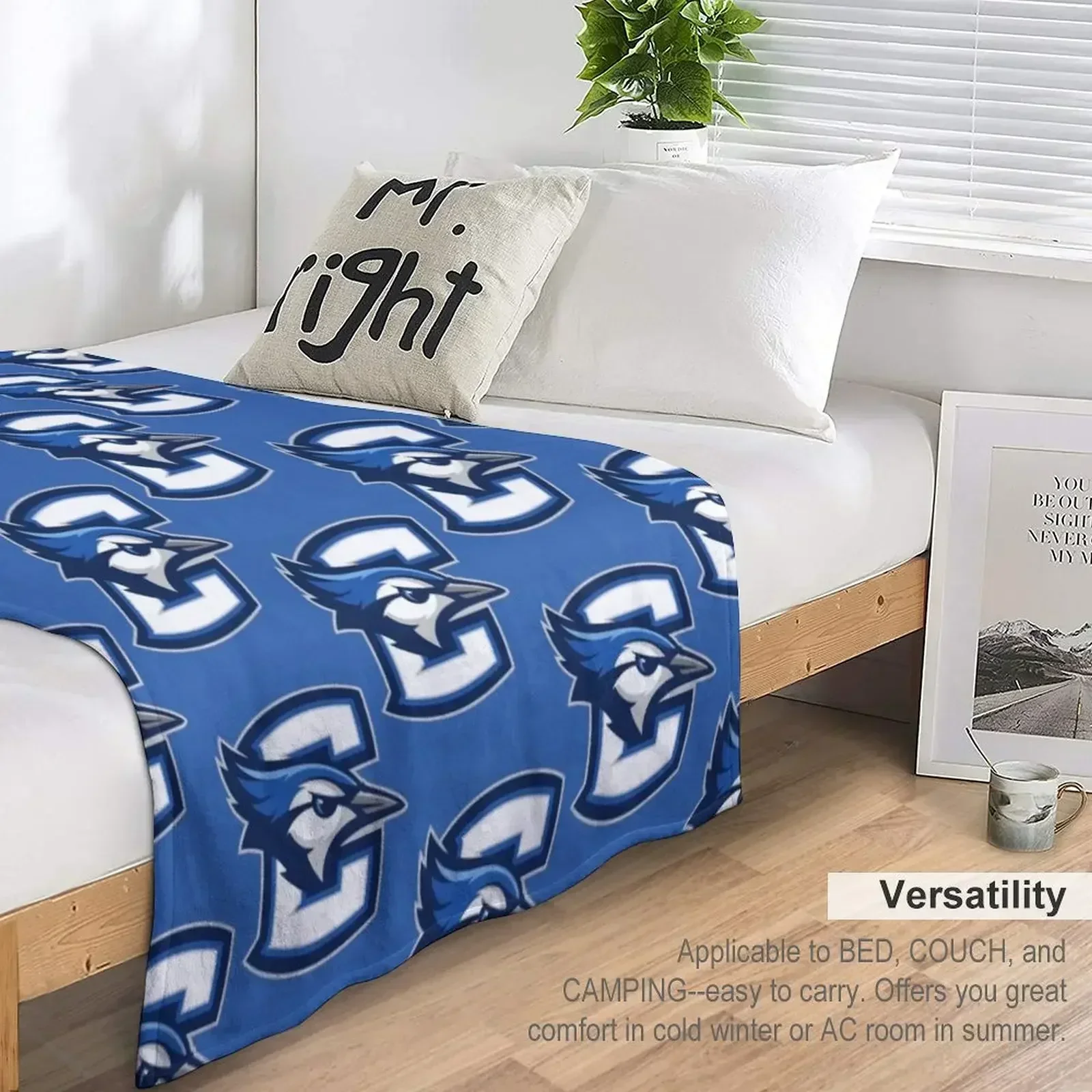 Одеяло Creighton Bluejays забавный подарок декоративные одеяла для кровати