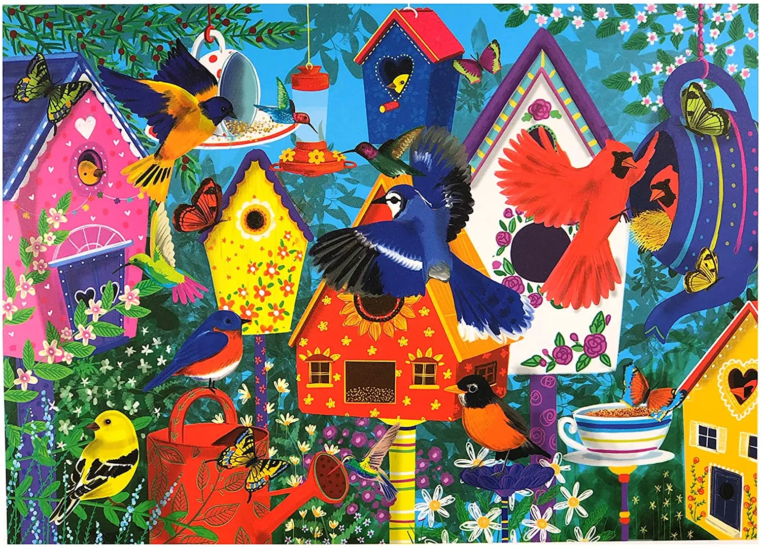 

Bird Tea baby educational wooden toys 3d puzzle for adults jigsaw puzzle