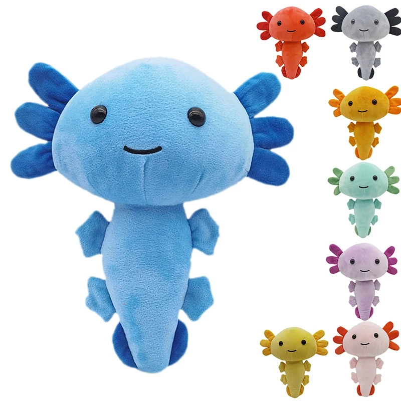 

13cm Cute Animal Plush Axolotl Toy Doll Stuffed Pulpos Plush Soft Pillow Toy Children Room Bed Decoration Kids Gift