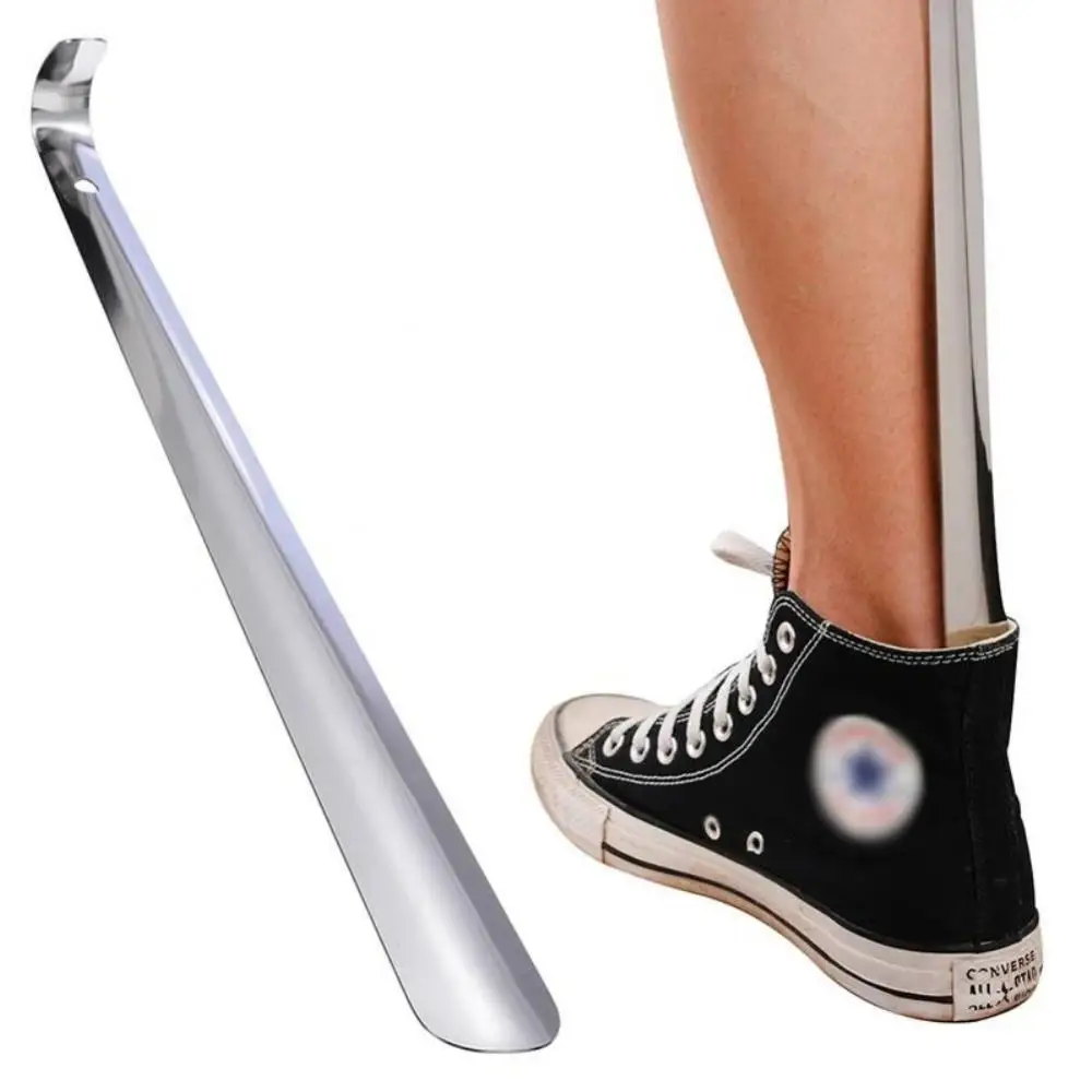 S Long Handle Home Professional Shoehorn Metal Shoe Extractor Shoe Lifter Remover Pull Tools 42cm