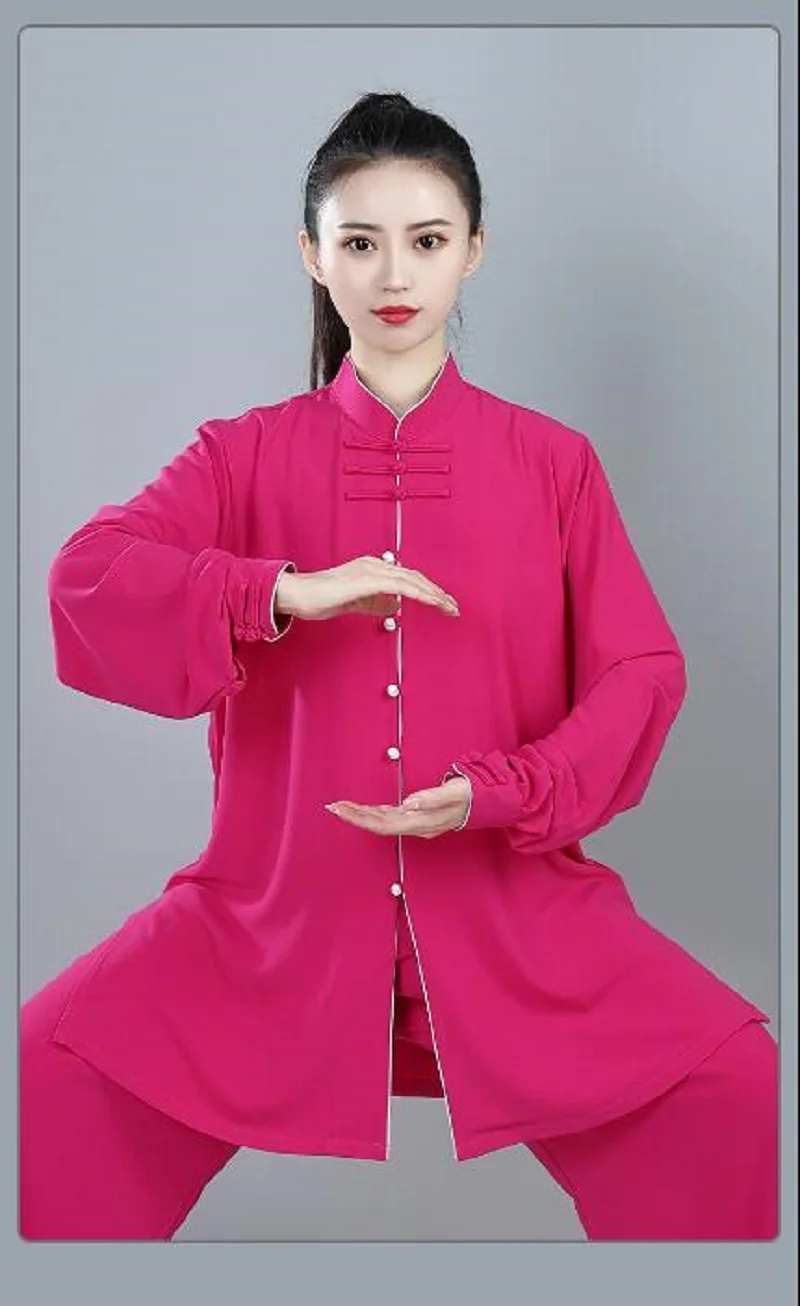 Оптовая продажа новый стиль весна-осень мужская и женская одежда Тай-Чи костюм