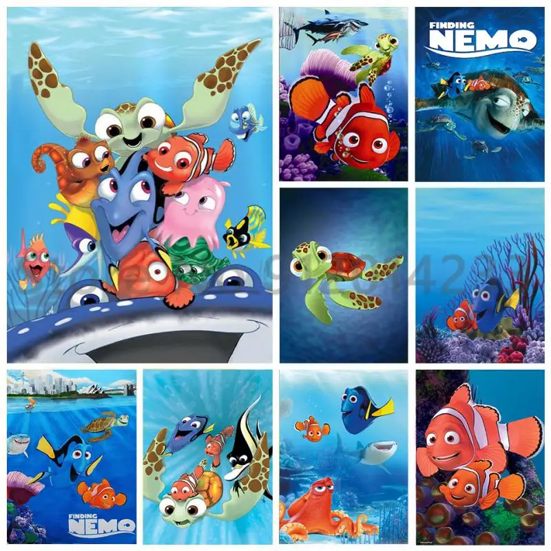 Набор для алмазной вышивки стразы картина крестиком 5D сделай сам Disney в поисках