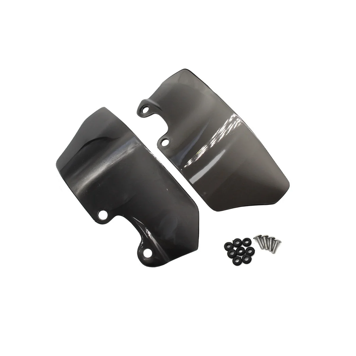 

Motorcycle Side Windshield Windscreen Wind Deflector for BMW R1200GS Adventure ADV 2004-2012(Smoke Gray)