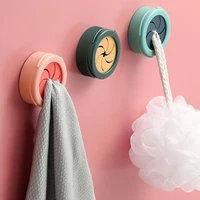 punch free towel plug storage circular towel rack towel holder bathroom organizer wash cloth hook bathroom kitchen accessories
