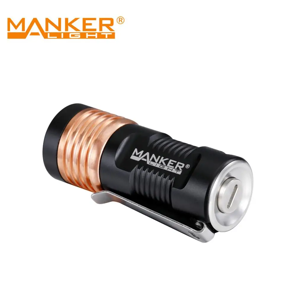 Светодиодный карманный фонарик Manker E14 III 4000 люмен 4x Samsung LH351D для повседневного