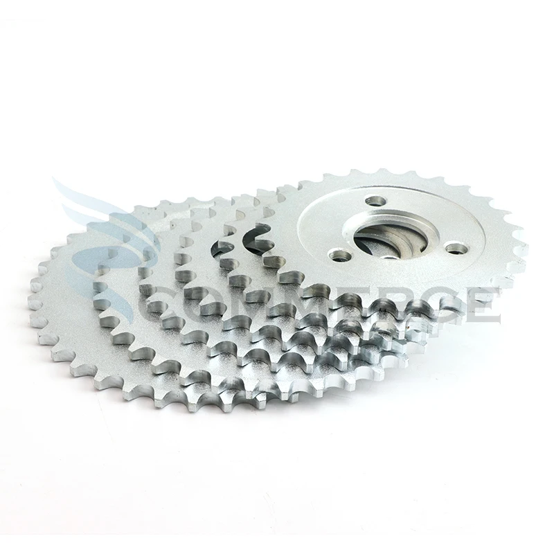 

Задняя звездочка 420 Gear 24T/26T/28T/29T/31T/35T/37T зубья 30 мм, подходит для мотоцикла обезьяны, мотоцикла, питбайка, запчасти