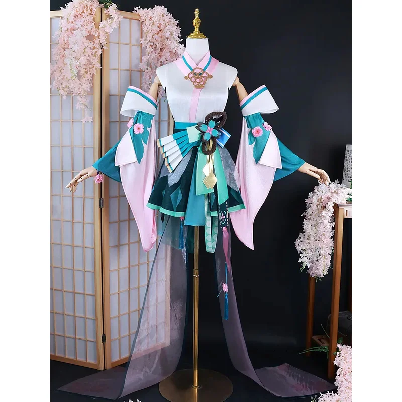 Косплей-костюм Мику из игры onmotorola Ji связь