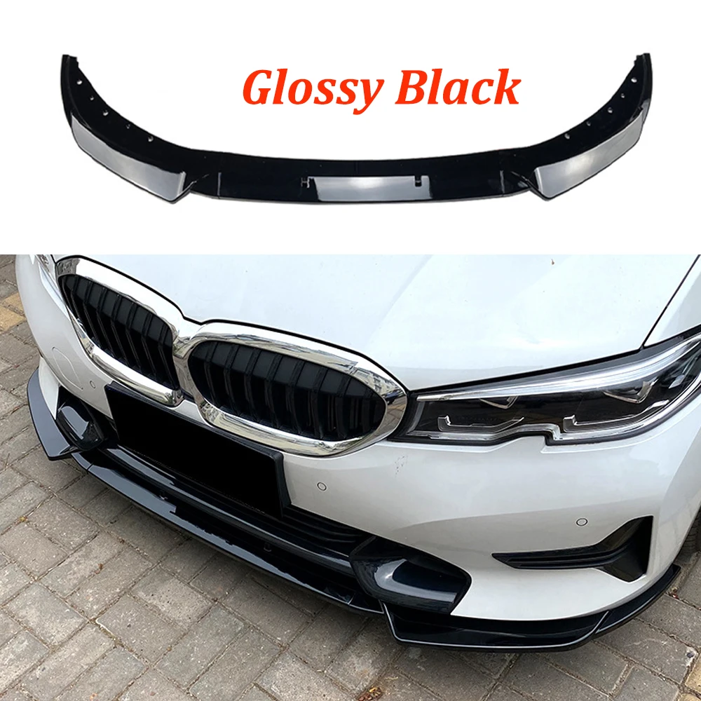 

Для BMW 3 серии G20 G21 320i 325i 2019-2022 передний бампер, лопата, нижний разделитель губ, передний спойлер для губ, модификация, комплект кузова автомобиля