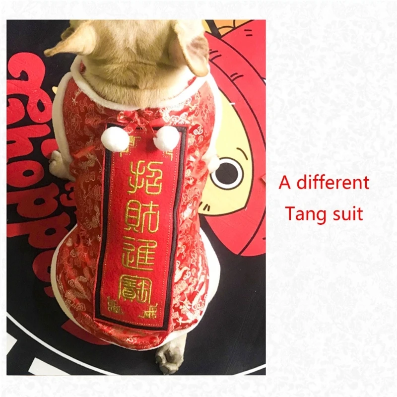 

Pet Suit Dog Clothes Dog Coat For Medium Dogs Chinese Dog Clothes