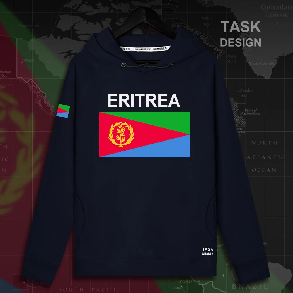 

Eritrea Eritrean ERI ER mens hoodie pullovers hoodies men sweatshirt streetwear clothing hip hop tracksuit nation flag Spring