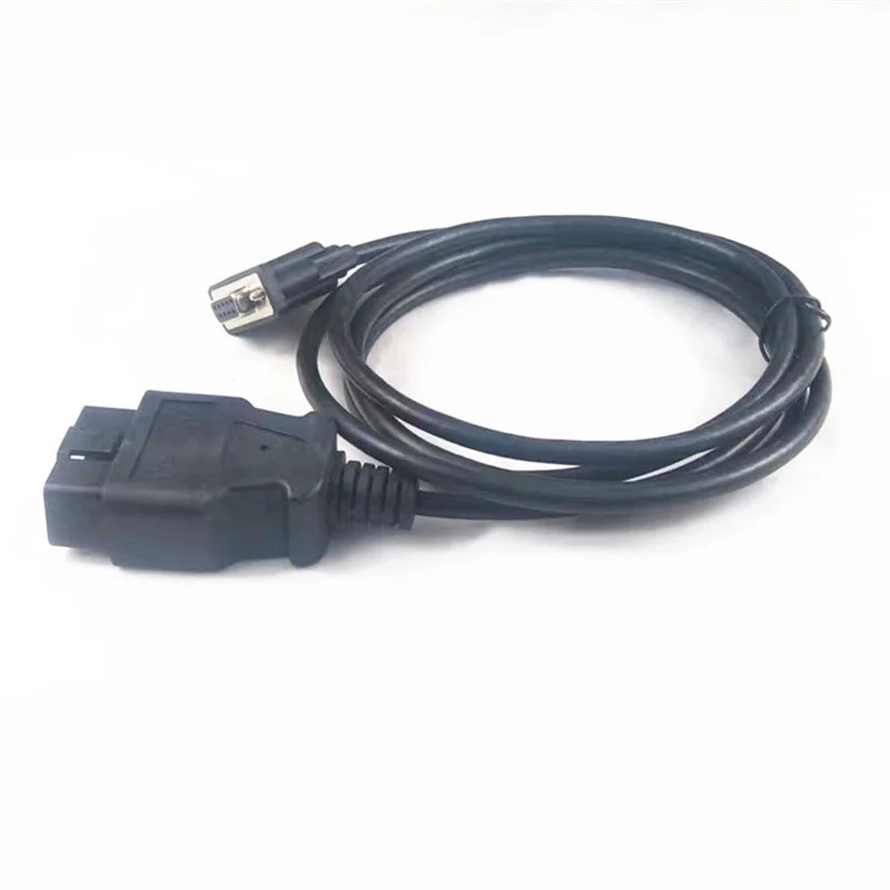 Automobile OBD2 16PIN TO DB9 Serial RS232 OBD to DB9 Serial Port Extension Cable