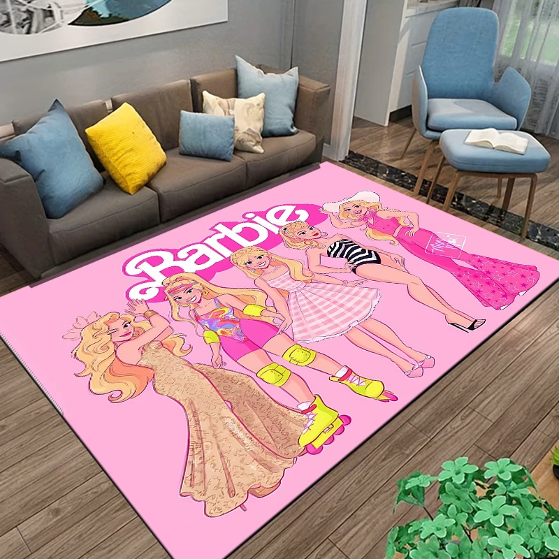 Милый ковер с рисунком Барби классический из фильма для гостиной ванной комнаты
