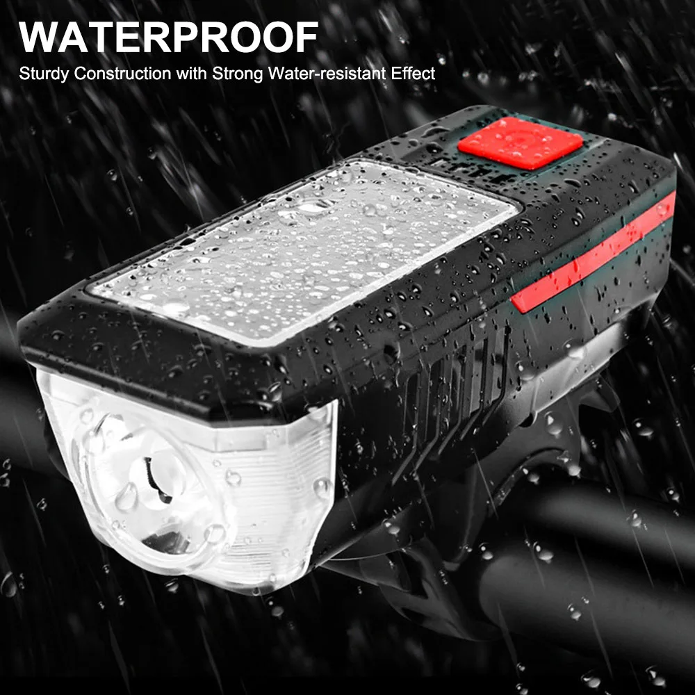 Для велосипеда мотоцикла портативный солнечный велосипедный фонарь передний