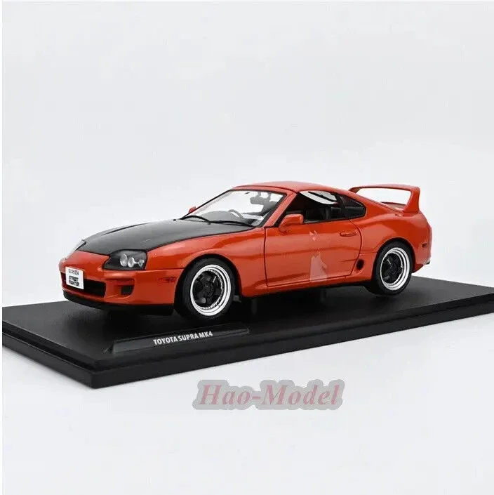Solido 1/18 для TOYOTA SUPRA MK4 A80 литая под давлением модель автомобиля имитация игрушки