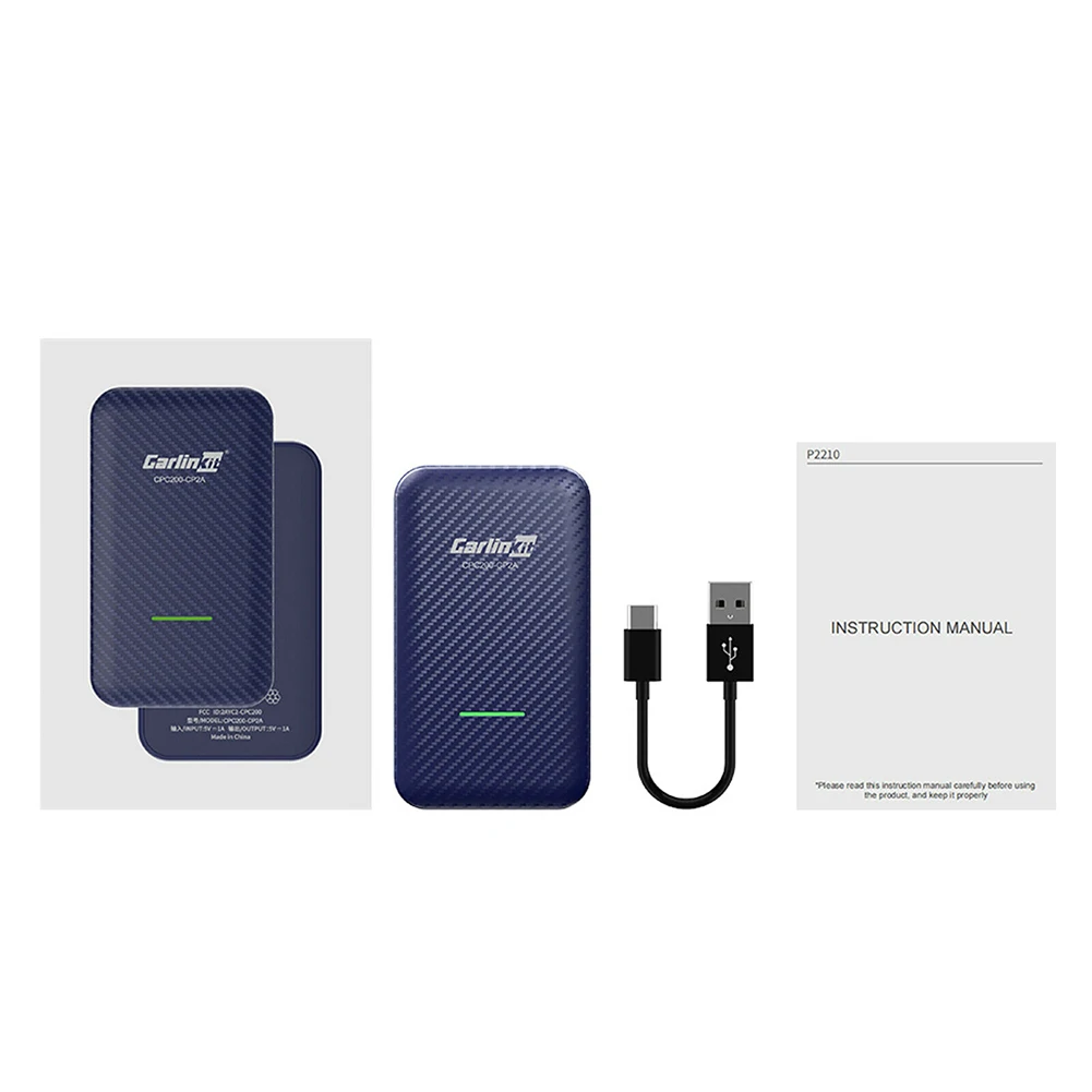 

Carlinkit CarPlay Adapter Support Wireless CarPlay / Wireless AN Auto WiFi CPC200-CP2A Touch Control/Steering Wheel Control