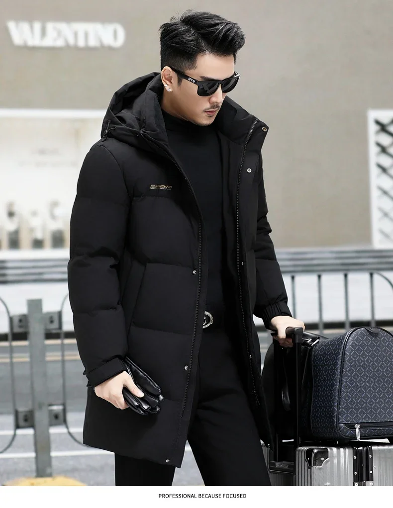 Мужские зимние пальто зимняя куртка высокого качества для мужчин утепленный