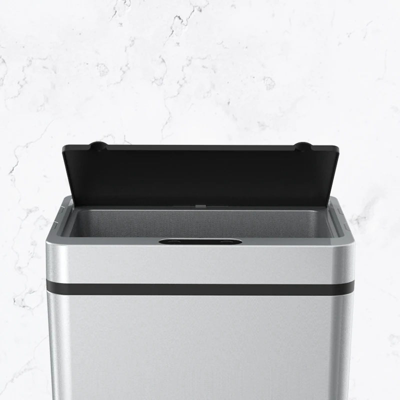

Automatic Pressless Intelligent Induction Motion Sensor Kitchen Trash Can Wide Opening Sensor Waste Garbage Bin