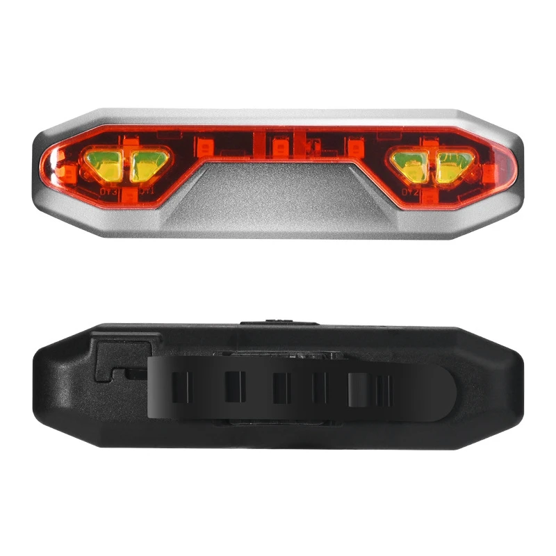 

Задний фонарь для велосипеда, задсветильник онарь с зарядкой от USB для ночной езды, 5 режимов освесветильник (2 шт.)