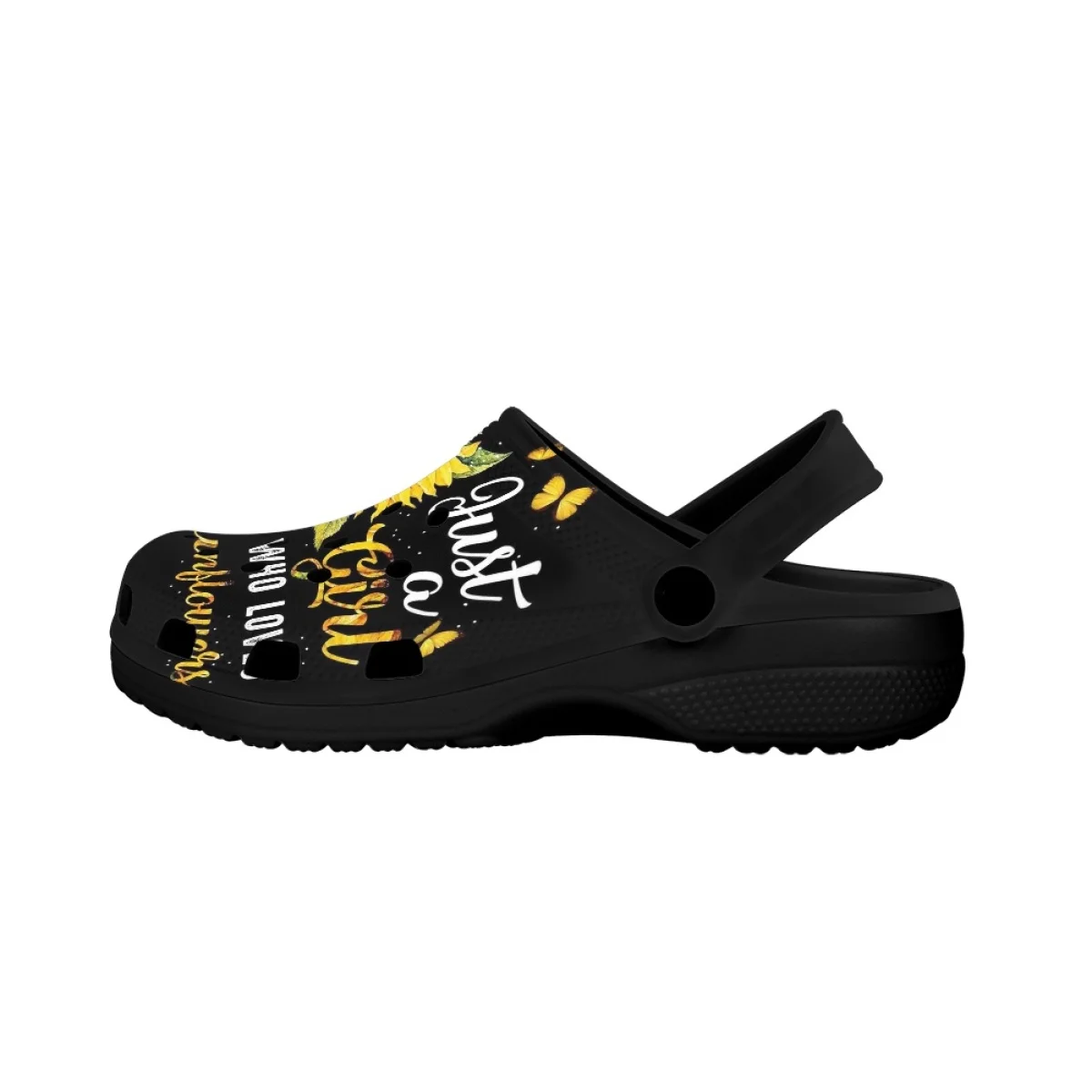 Nopersonality Sunflower Flower Text Design Flat Sandals Casual Women's Adult Breathable Slippers Outerwear Wading Sandalias De