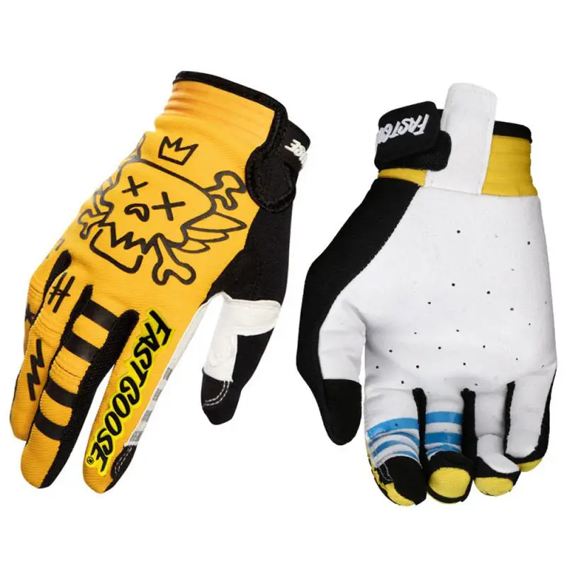 

Удобные перчатки с закрытыми пальцами, популярные велосипедные перчатки, дышащие Нескользящие мотоциклетные перчатки с защитой от пота, водонепроницаемые гоночные перчатки для верховой езды