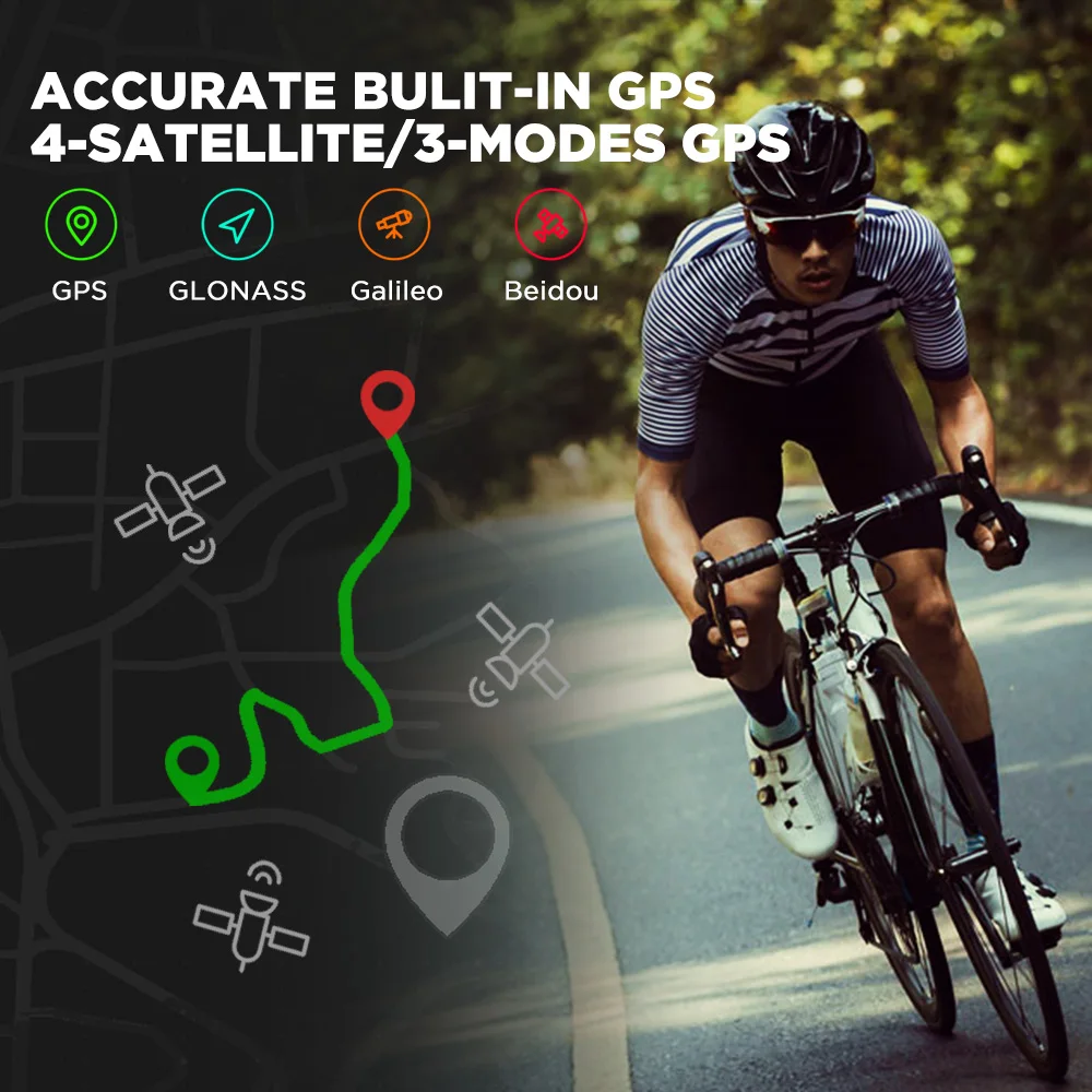 [Новый 2022] Zeblaze Stratos 2 GPS Смарт-часы AMOLED дисплей 24h монитор здоровья 5 АТМ длительный