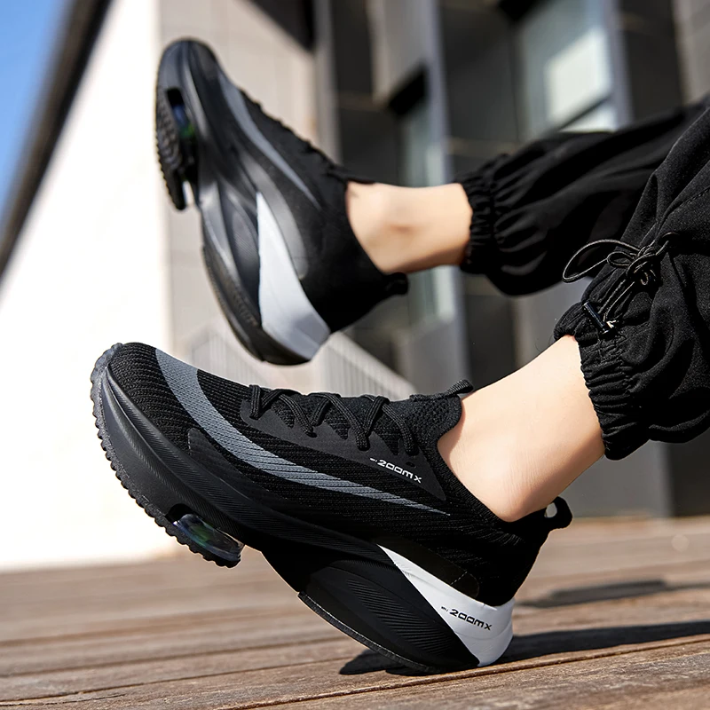 Brand Platform Sneaker Men Running Shoes Ultralight Breathable Sports Shoes Women Air Cushion Lace-up Casual Shoes 2022 Summer