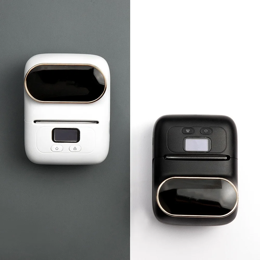 Карманный мини-принтер для этикеток bluetooth-совместимый портативный термопринтер