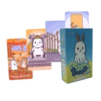 rabbit tarot cards for beginners fate oraculos chess board game pdf guidebook rune collectible card organizer box friends