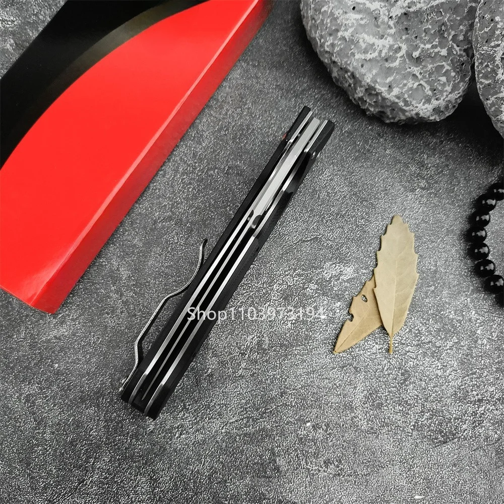 Черный Складной Нож C215 D2 Лезвие Из Высокоуглеродистой Стали G10 Ручка Тактический