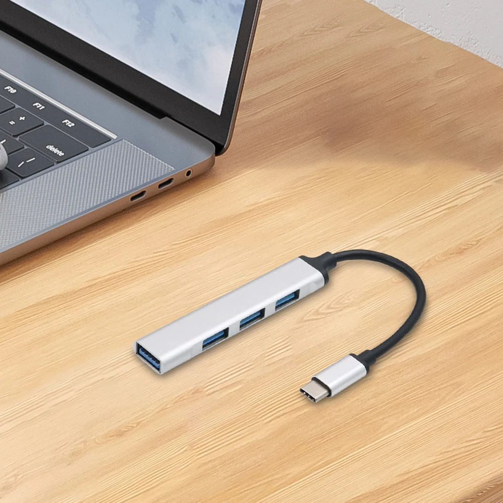 Адаптер-концентратор 4-в-1 USB 3.0 5 Гбит/с USB-разветвитель USB-концентратор данных C к