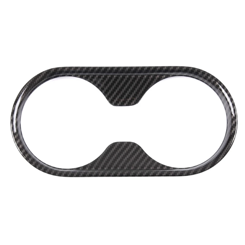 

Car Carbon Fiber ABS Gear Water Cup Frame Cover Trim For Ford Ranger 2015-2021 Car Interior