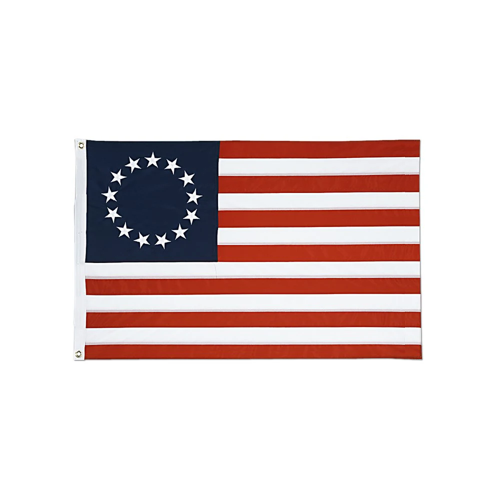 

FLAGLAND 90x150cm 13 stars us usa 1777 american Betsy Ross Flag