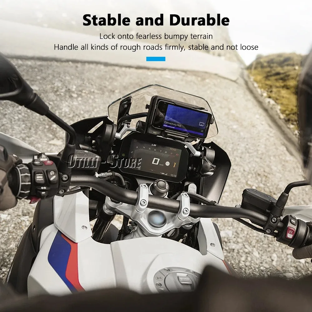 Подставка для телефона и навигатора BMW All S1000RR S1000XR F900XR F900R C400X C400GT R1250RT R1250RS