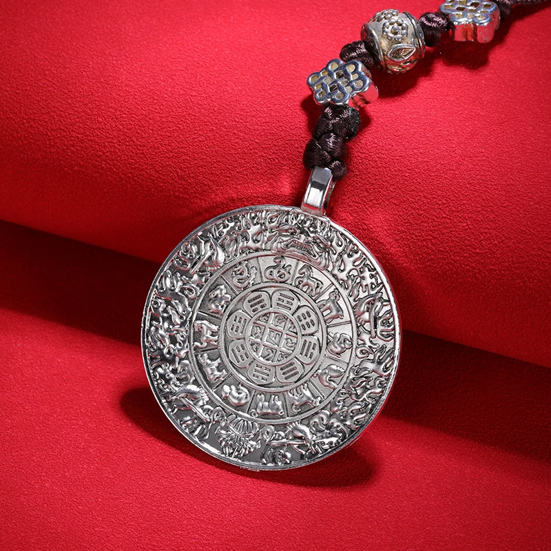 3 7 см изысканный сплав меди в стиле ретро с шестью словами мантра Молитвенное