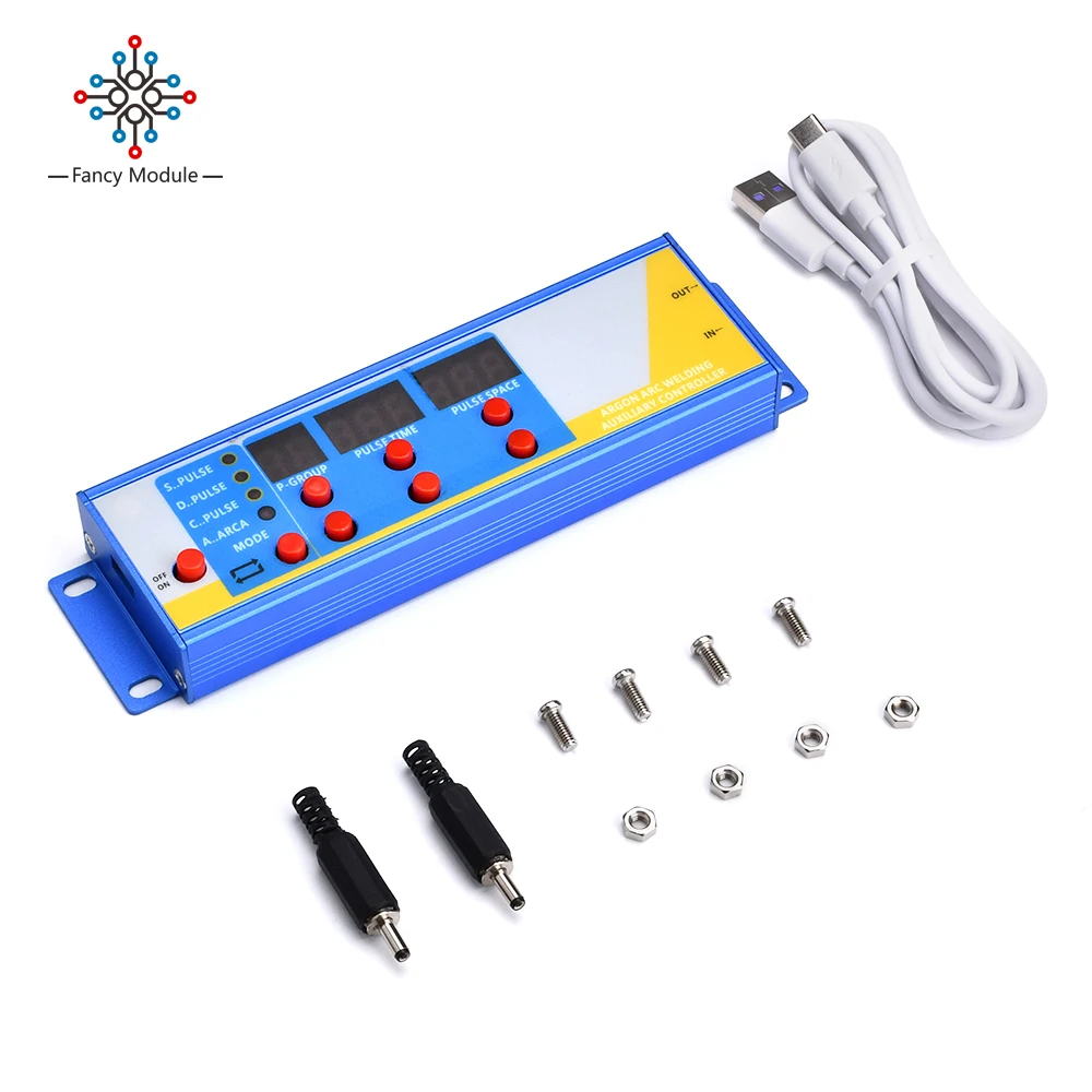 

Spot Welding TIG Auxiliary Welding Controller Argon ARC Welding Machine Retrofit Cold Welder Pulse Spot Welder Equipment Tools