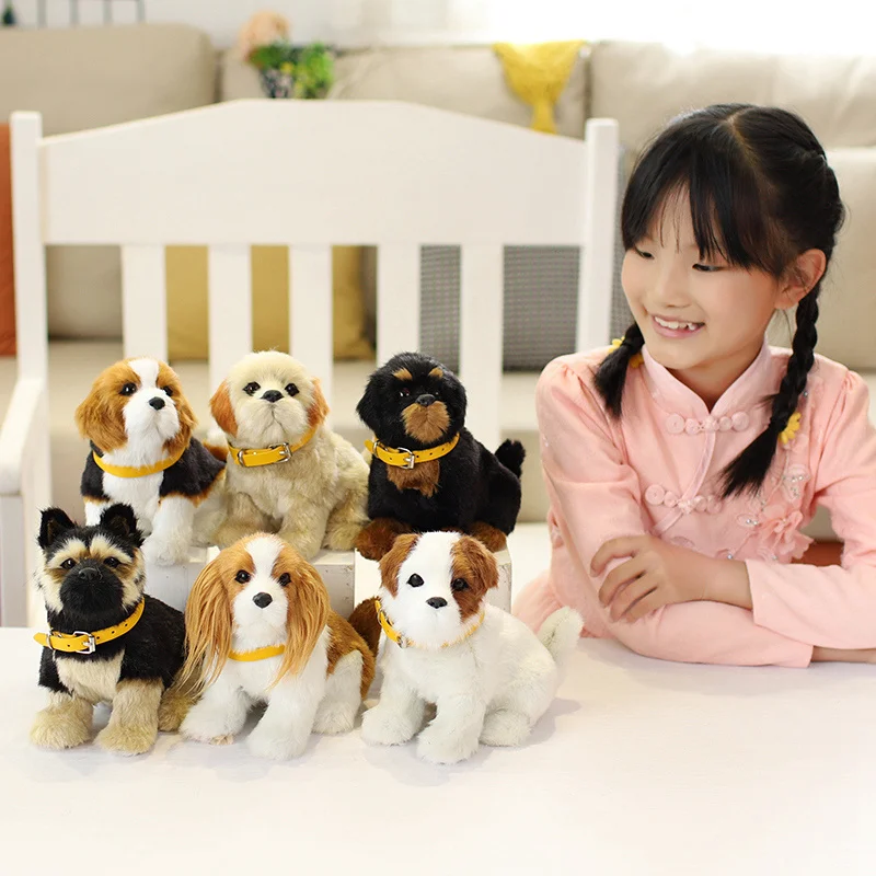 

Игрушка плюшевая кавайная для щенка, 20 см, 6 видов