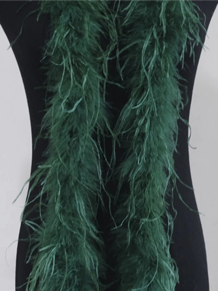 

1 шт., Женский ножной браслет из страусиного меха, с перьями