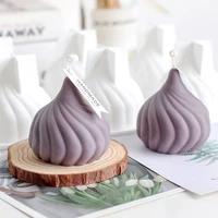 creative onion head candle mold aromatherapy candle silicone mold european holiday gift decoration candle making mold