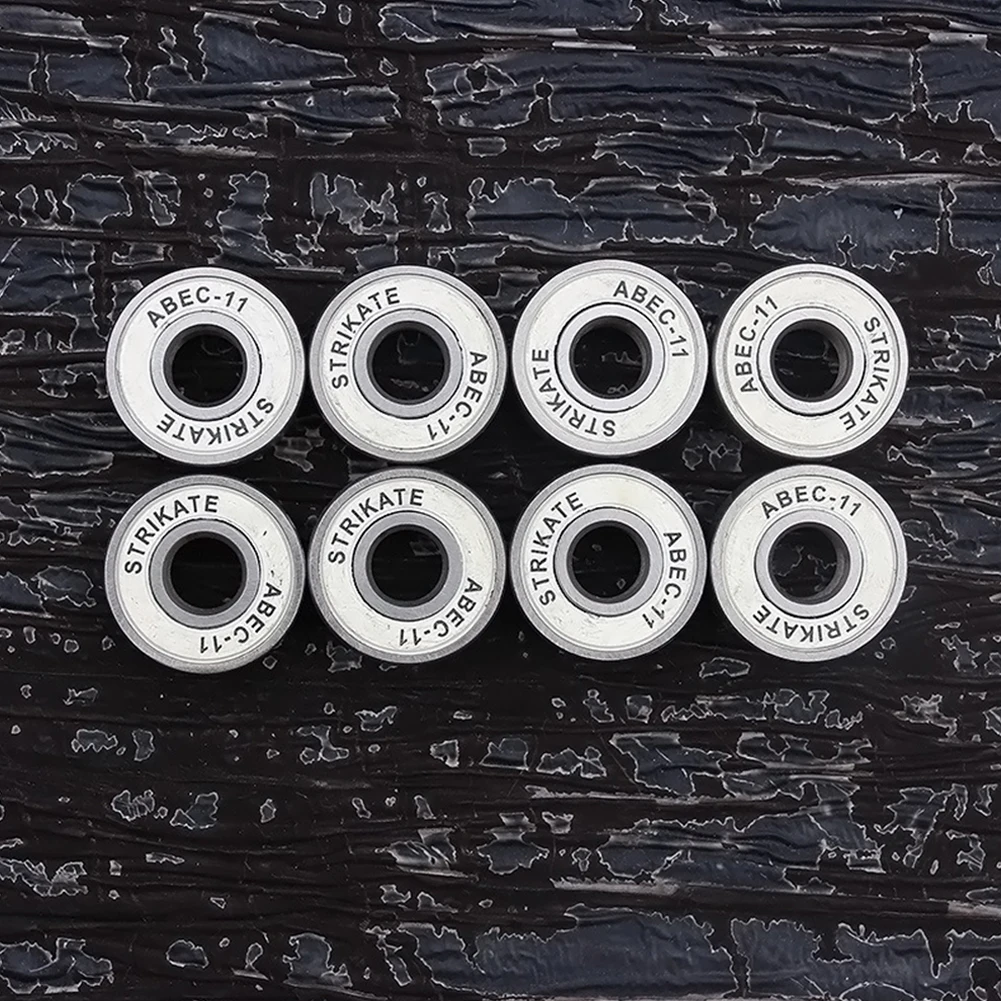 

S608(ABEC-11) Stainless Steel Bearings Roller Scooter Skateboard Wheel Four Wheel Skateboard Bearing Double-sided Dust Cover