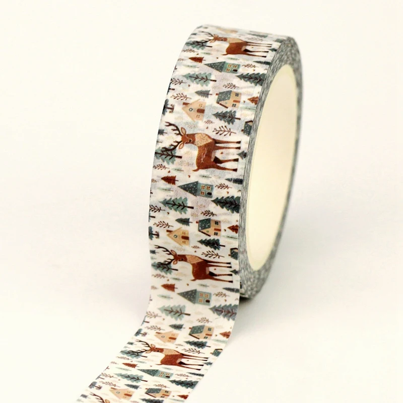 

Рождественская лента GREATHOPE WASHI TAPE 10 м