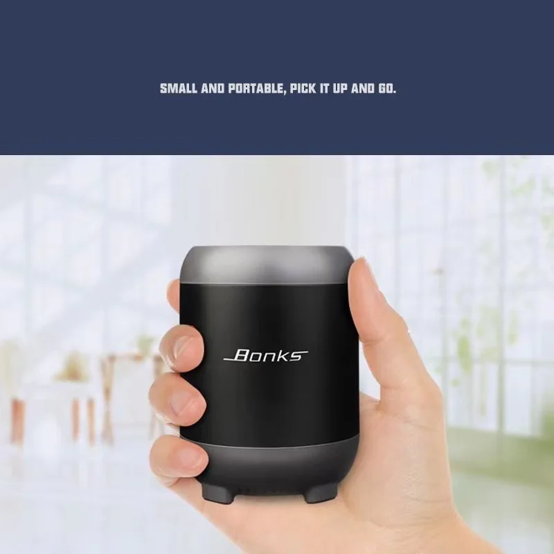 

Bluetooth-динамик 1200 мА · ч, Bluetooth-динамик с сильными басами, отличные басы, производительность, походный динамик, 24 часа воспроизведения