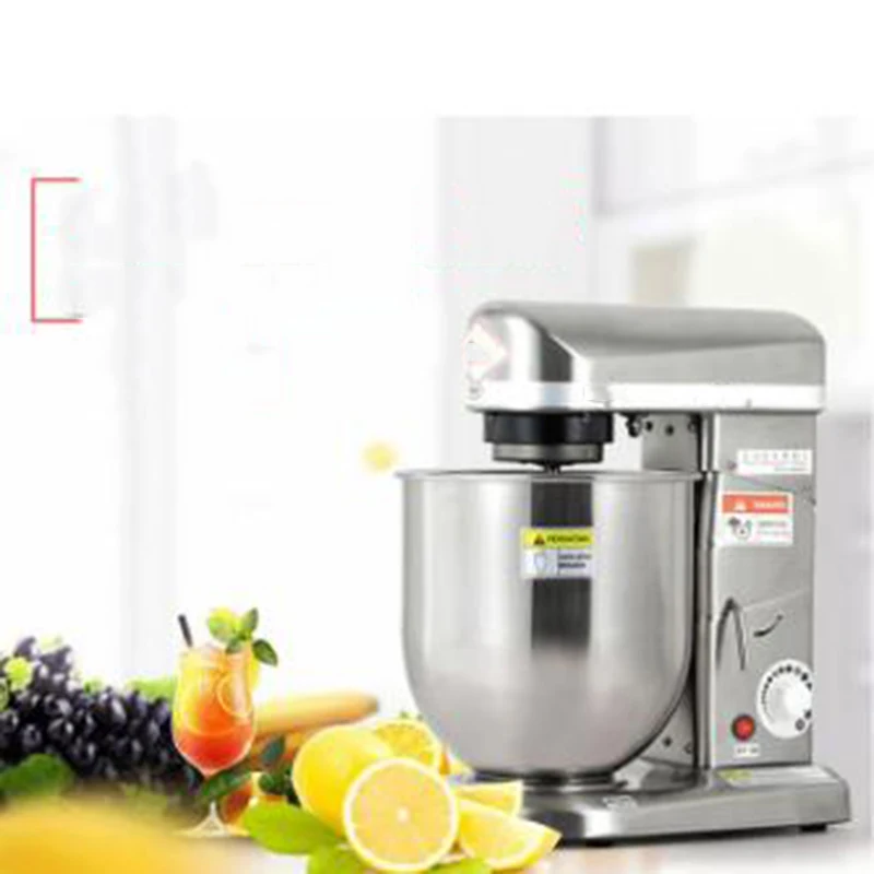 

5L/7L/10L Stainless Steel Bowl Kitchen Food Rack Mixer Cream Egg Whisk Mixing Dough Mixer Mixer 500W