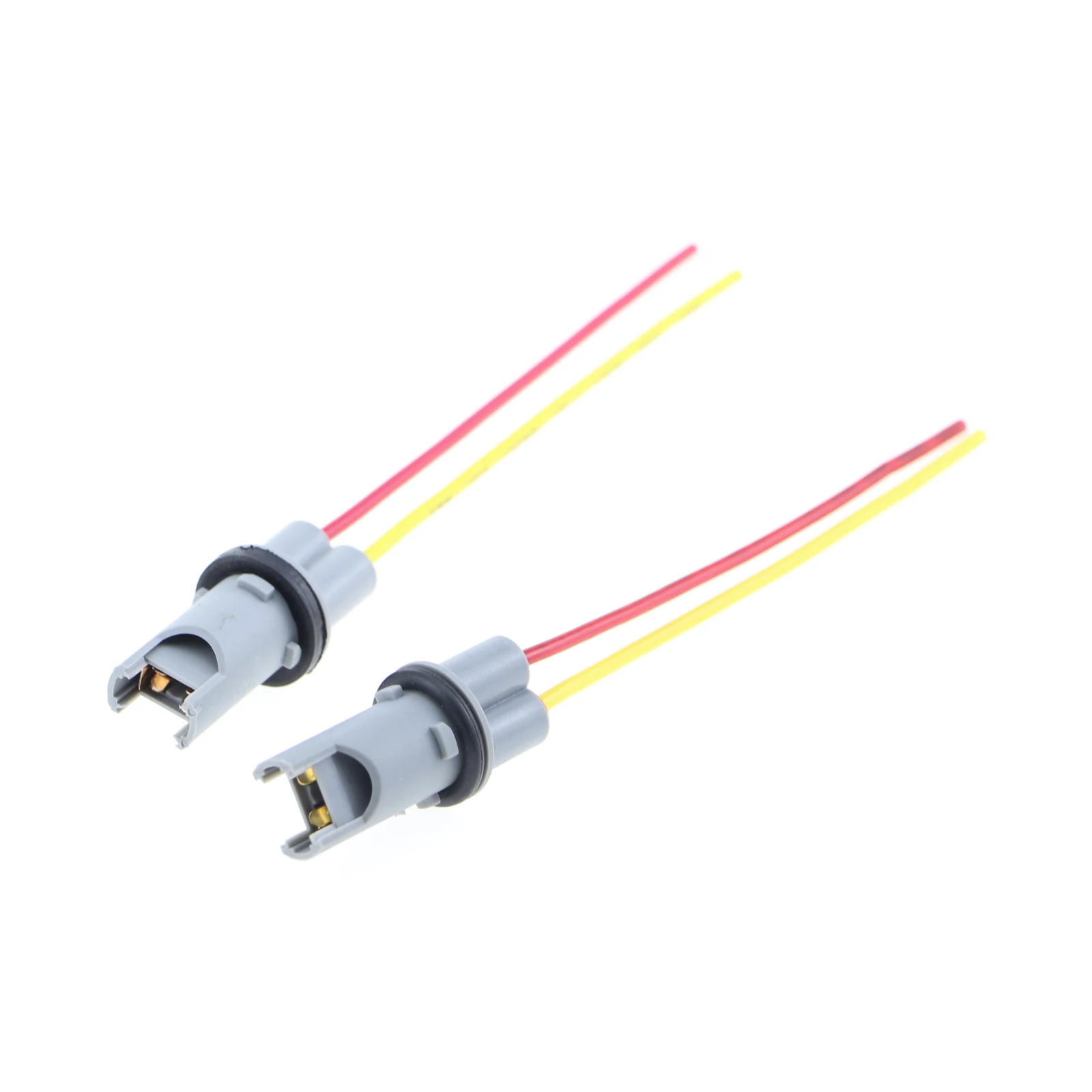 

2 шт. T10 адаптер цоколя лампы 2 провода автомобильный светильник держатель лампы разъем аксессуары