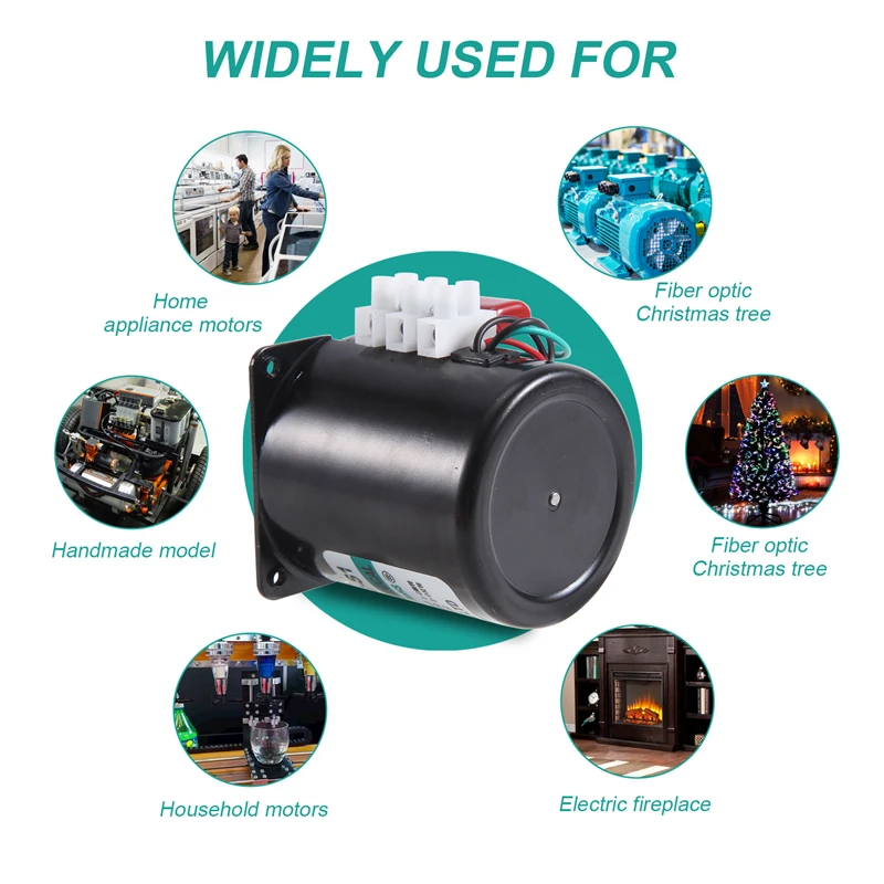 LICG 1 шт. 68Ktyz мини-редуктор переменного тока 220 В 28 Вт 2 5 об/мин синхронный