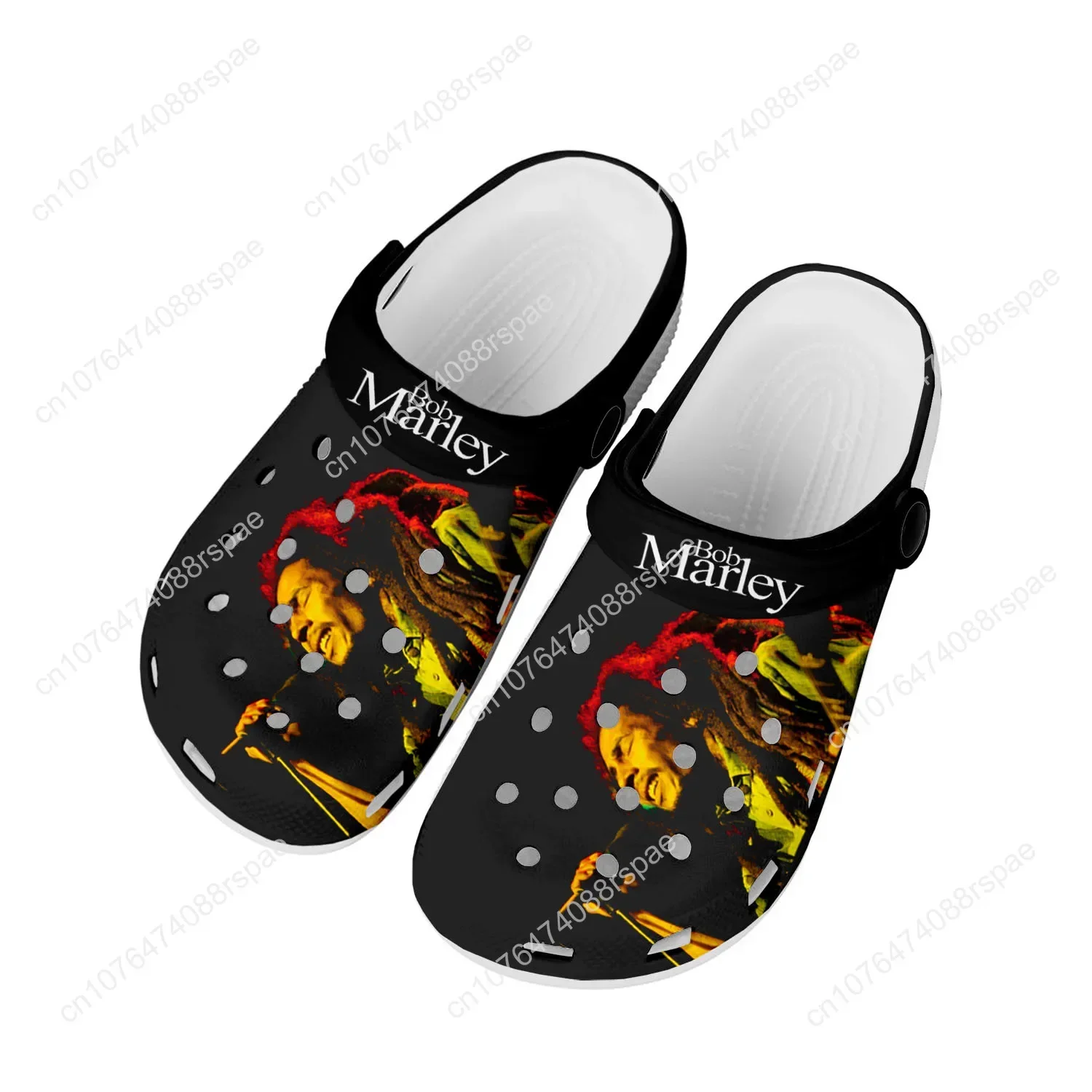 Сандалии Reggae для мужчин и женщин обувь дома клоги звезда музыка драпировка Боб