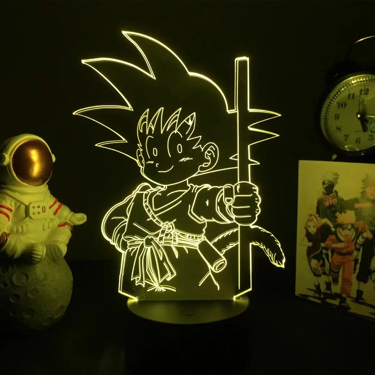 Фигурка дракона жемчуга Z Вегета супер сайянь 3D лампа женская ночная фигурка